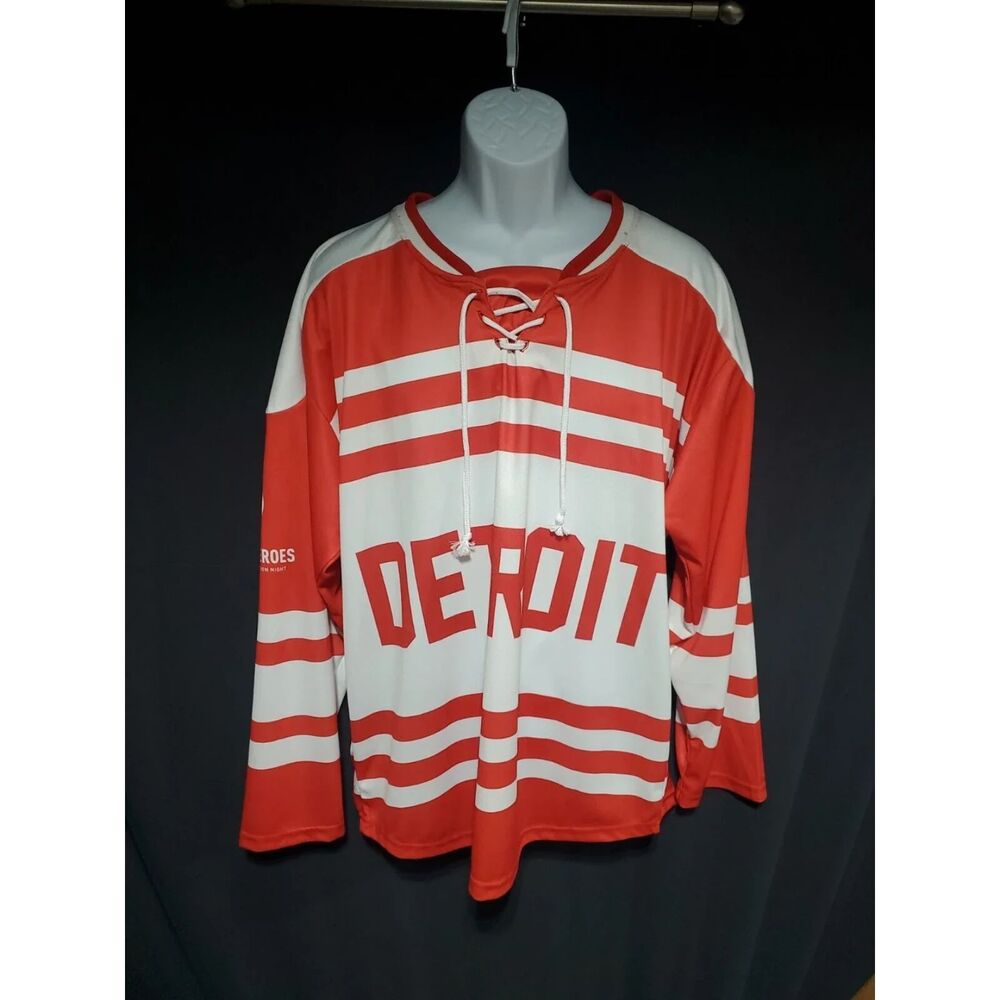 NHL Detroit Red Wings Hometown Heroes SGA Jersey Shirt XL